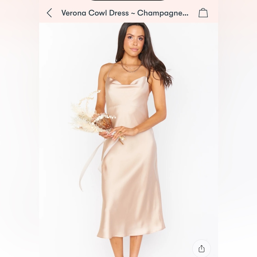 Show Me Your MuMu Verona Cowl Dress